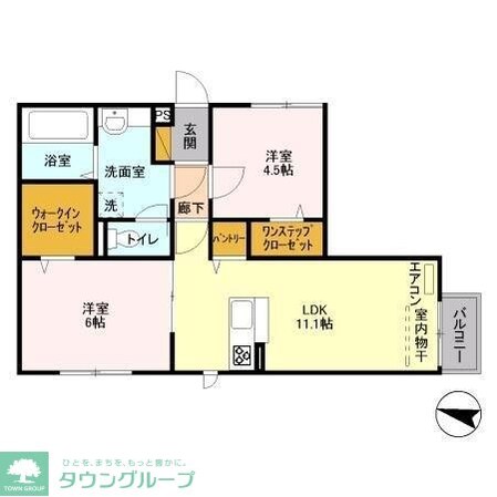 クレシアの物件間取画像